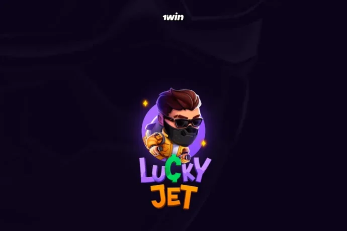 Pantalla de carga de Lucky Jet con Lucky Joe